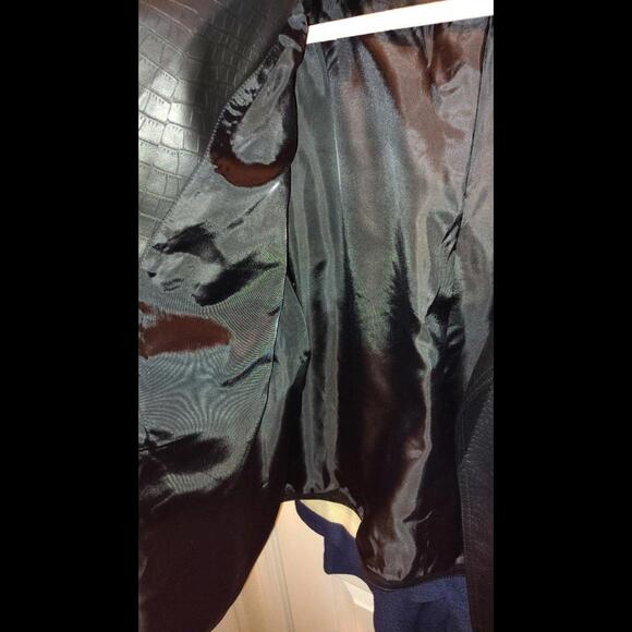 Marc New York by Andrew Marc Stylish Leather Jacket size 1x - Picture 4 of 6